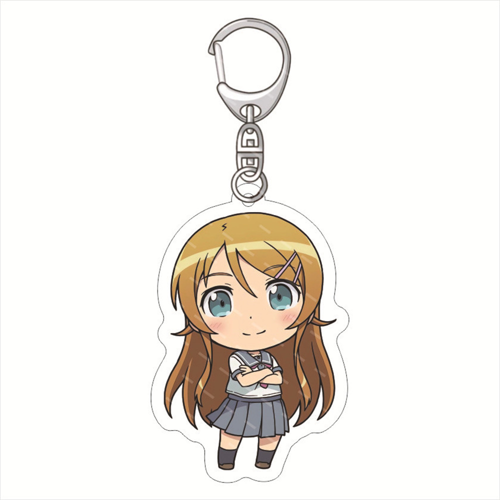 Chain Lock Combination - อะคริลิคฟิกเกอร์อนิเมะน้องสาวตัวน้อยของฉันสุดน่ารัก พวงกุญแจอะคริลิคสำหรับกระเป๋าหนังสือ ของขวัญของเล่นสำหรับเพื่อน