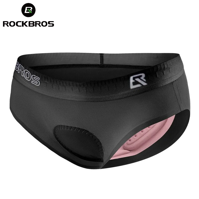 Cycling Commute Pants - ROCKBROS ผู้หญิง MTB เบาะขี่จักรยานชุดชั้นในกันกระแทกกางเกงขาสั้นจักรยานพร้อมเบาะระบายอากาศกีฬาถุงน่องสําหรับการเดินทางจักรยาน