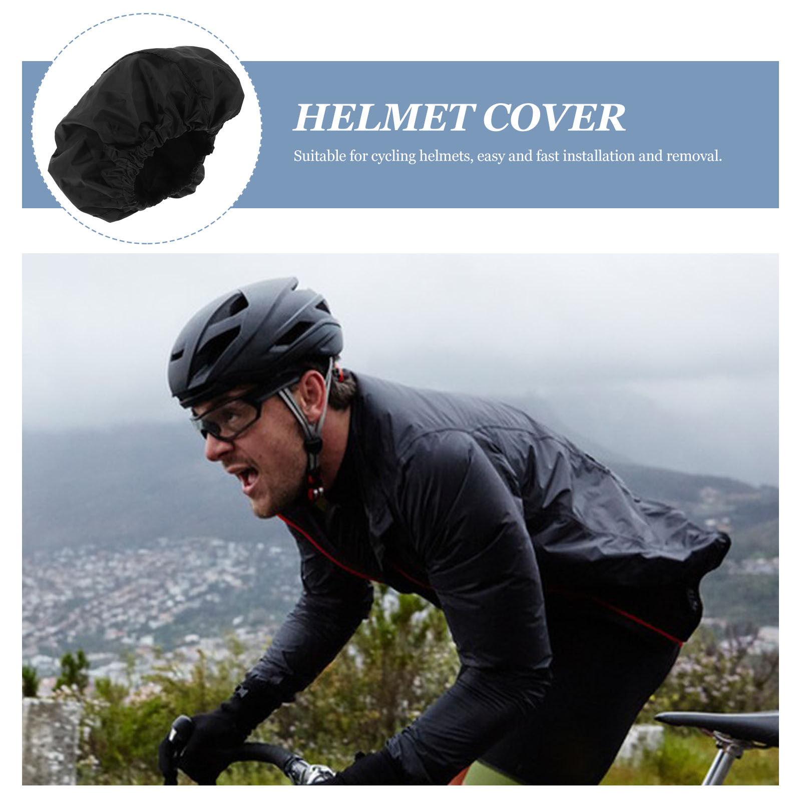 ผ้าคลุมจักรยานกันน้ำ กันลม สำห - Cycling Commute In Rain บทวิจารณ์และราคา