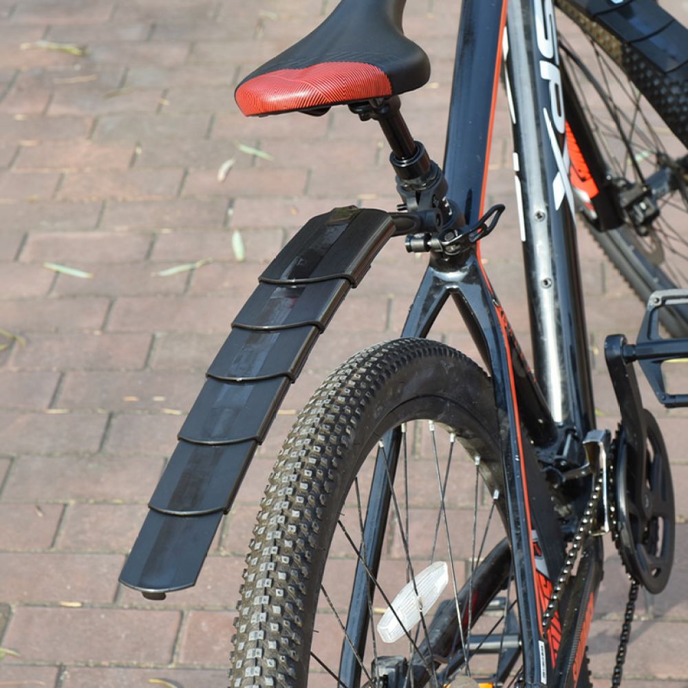 บังโคลนจักรยานแบบยืดหดได้ อเนก - Cycling Commute In Rain บทวิจารณ์และราคา