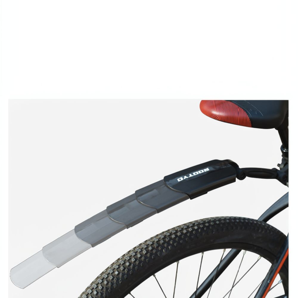 บังโคลนจักรยานแบบยืดหดได้ อเนก - Cycling Commute In Rain บทวิจารณ์และราคา