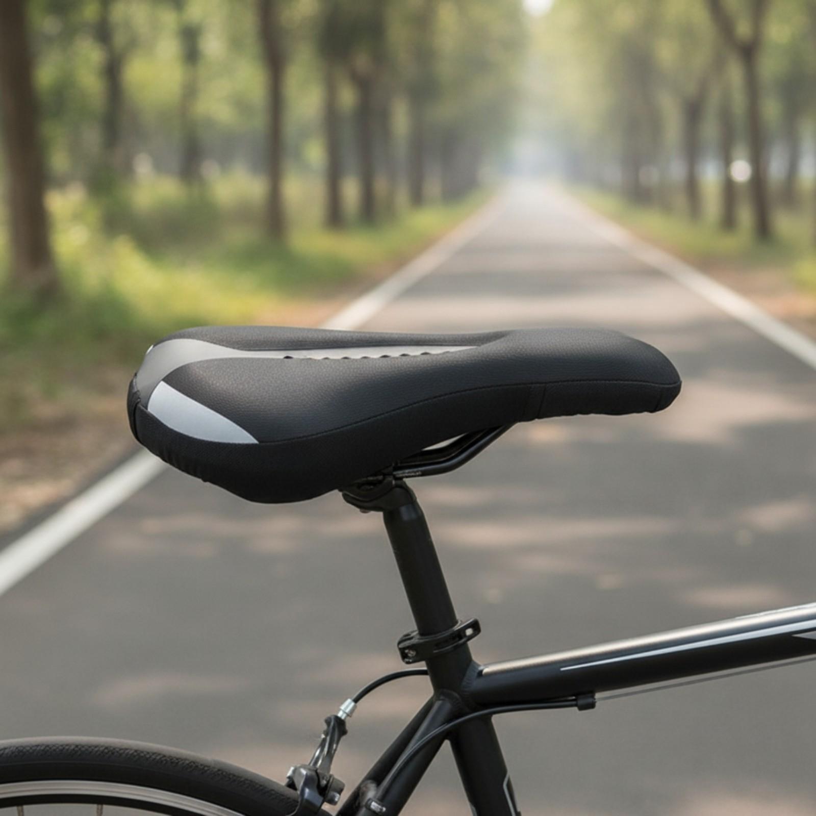 แผ่นรองเบาะจักรยานแบบมีการรองร - Cycling Commute In Rain บทวิจารณ์และราคา