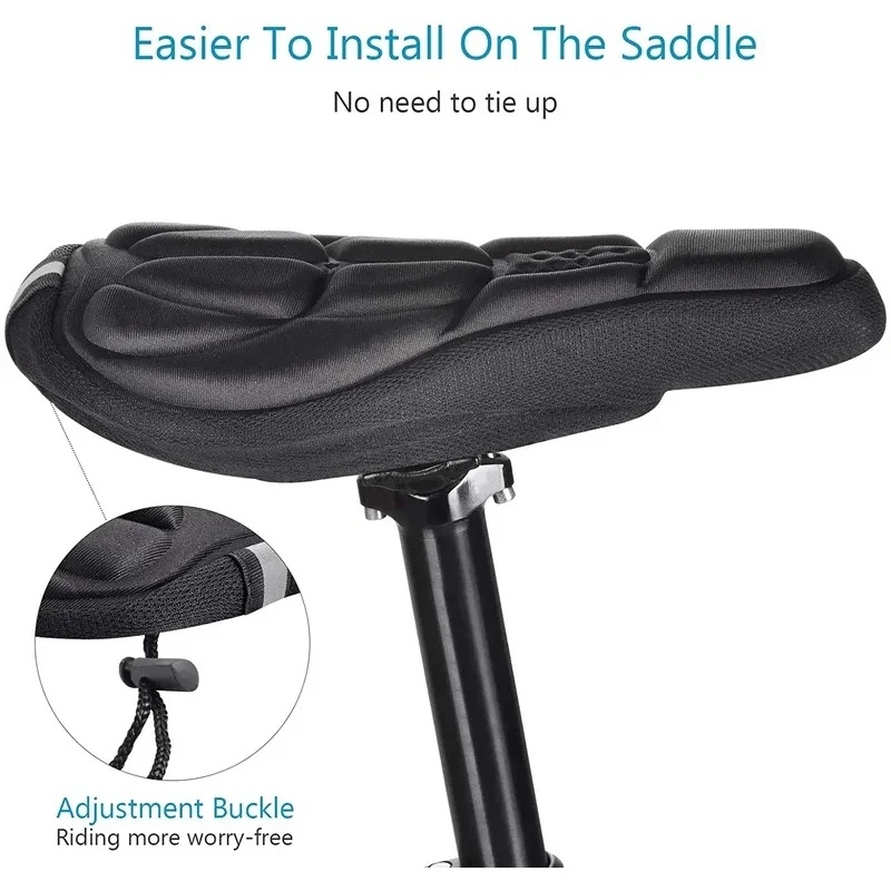 1/2/3/4 ชิ้น ที่นั่งจักรยาน 3D - Commuting By Bike บทวิจารณ์และราคา
