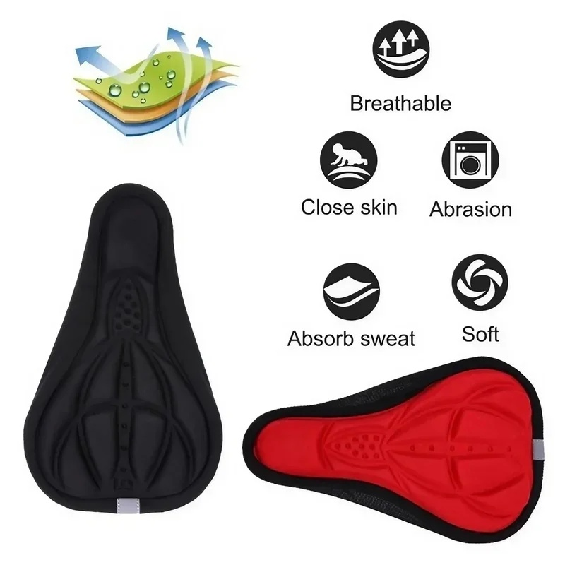 1/2/3/4 ชิ้น ที่นั่งจักรยาน 3D - Commuting By Bike บทวิจารณ์และราคา